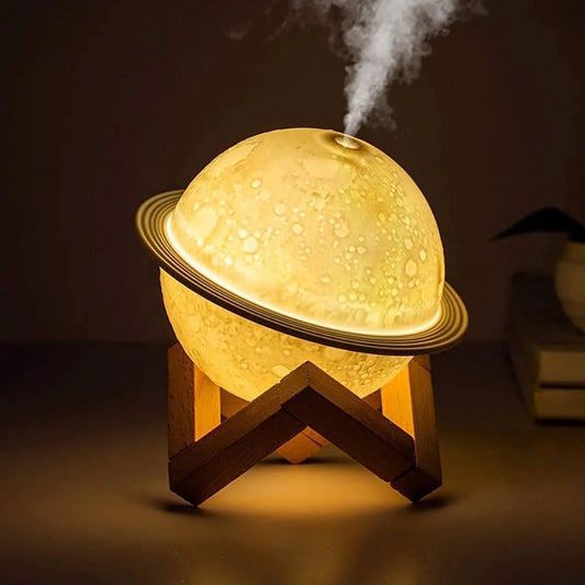 2 in 1 Moon Lamp Humidifier 